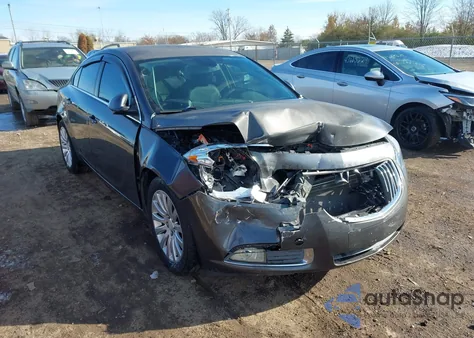 2011 Buick Regal Cxl Russelsheim из США, поврежденный, VIN W04GN5EC3B1005734